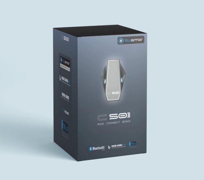 Bluarmor C50 Plus Helmet Bluetooth Intercom System Bluarmor