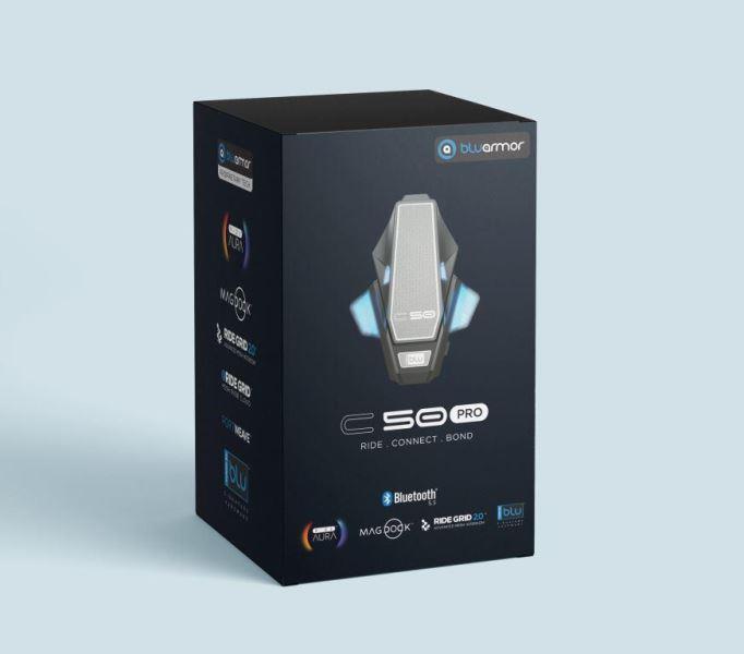 Bluarmor C50Pro Helmet Bluetooth intercom system Bluarmor
