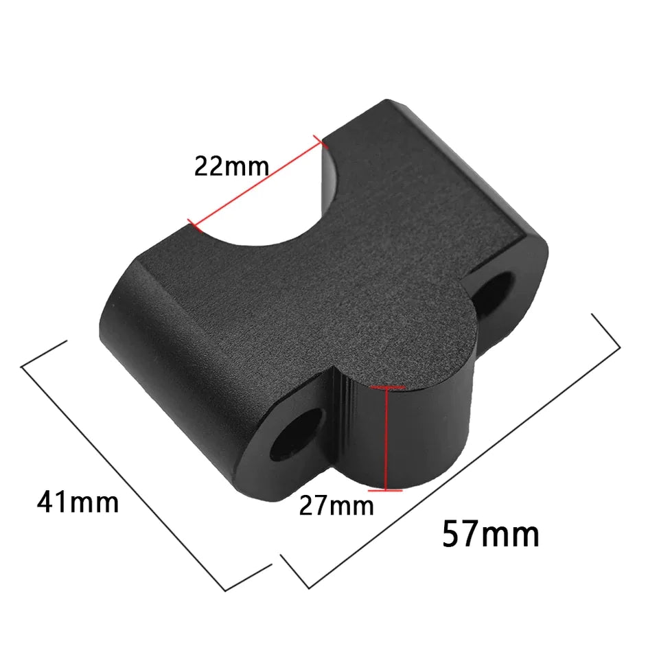 Handle bar risers for BMW 310 GS Imported