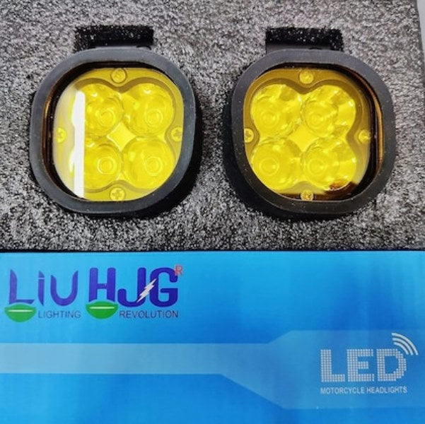 HJG 4 LED 40W fog lamp with Wiring Harness, Switch and Filter HJG