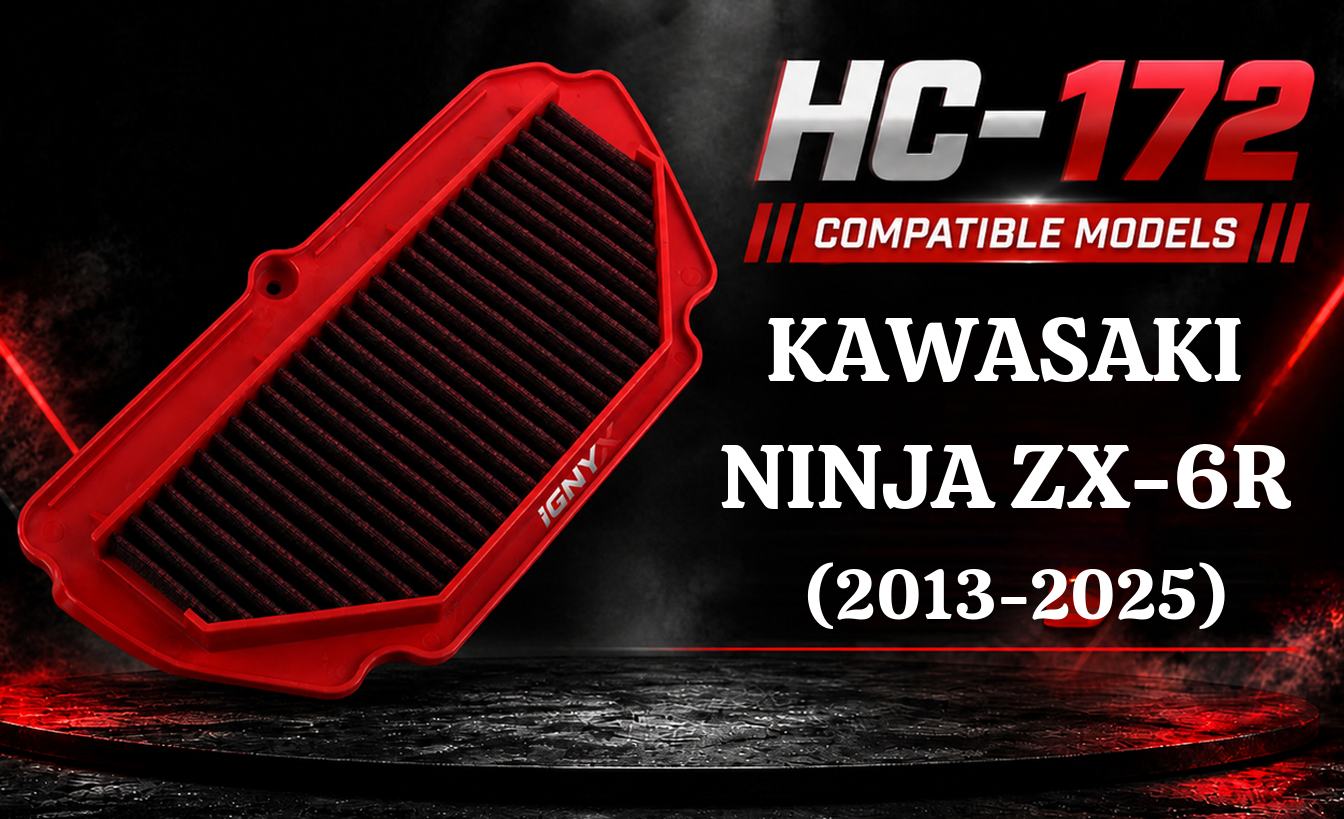 IGNYX Air Filter For Kawasaki Ninja ZX6R 2013-2025 (HC 172) IGNYX