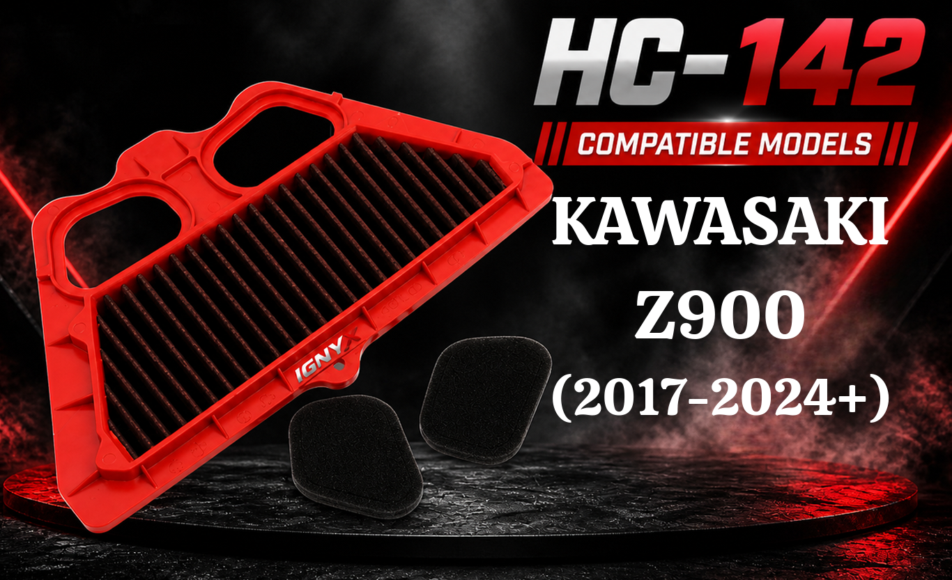 IGNYX Air Filter For Kawasaki Z900 2017-2024+ (HC 142) IGNYX