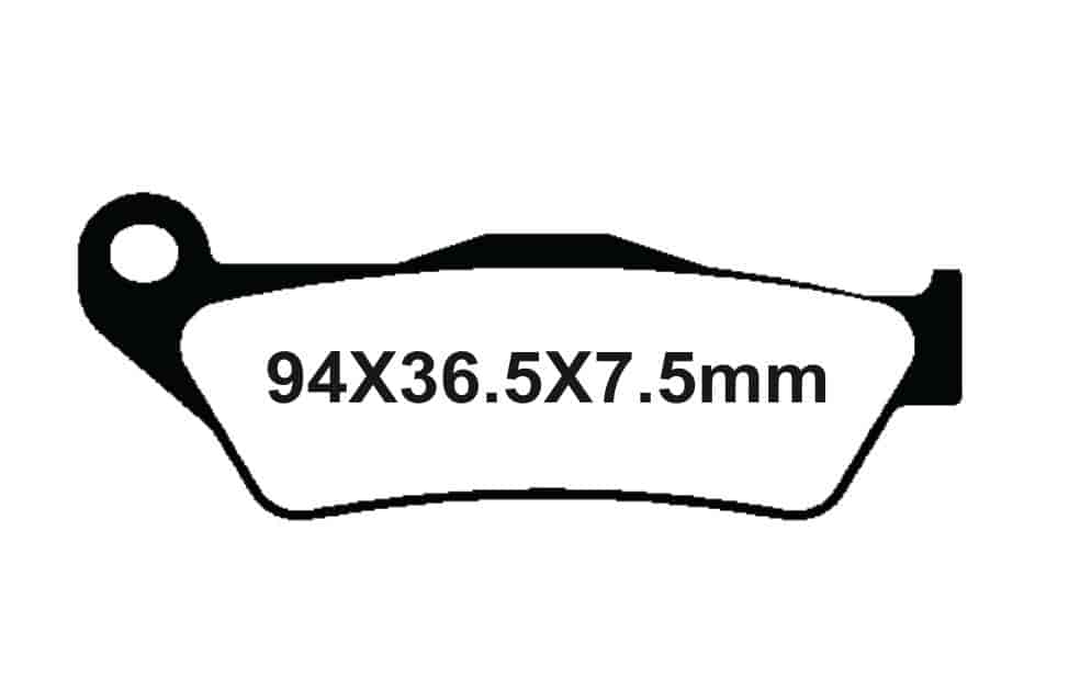 IGNYX Copper Sintered Front Brake Pads For Bajaj Dominar 400 - SNT-F073 IGNYX