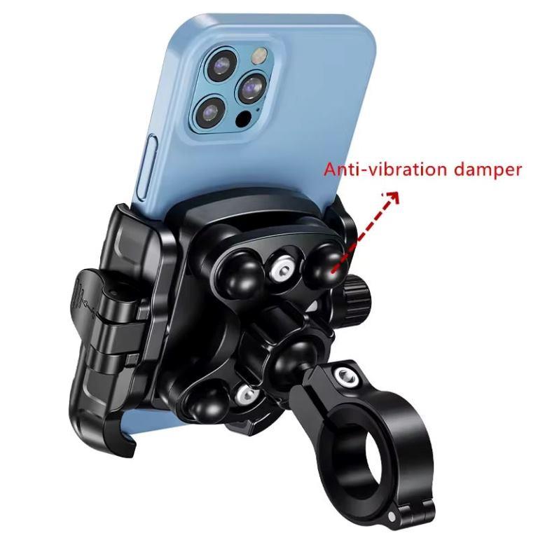 Kewig Anti-vibration Damper Motorcycle Phone Holder (Without Charger) (M8SP-J) Kewig