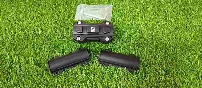 Kewig Motorcycle Bar Guard Bumper Cover (Black) Kewig