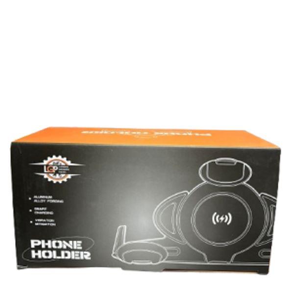 LGP Alpha Mount Handlebar Premium Mobile Holder Without Charger Ideal For Maps And Navigation ( Black )-LGP1140