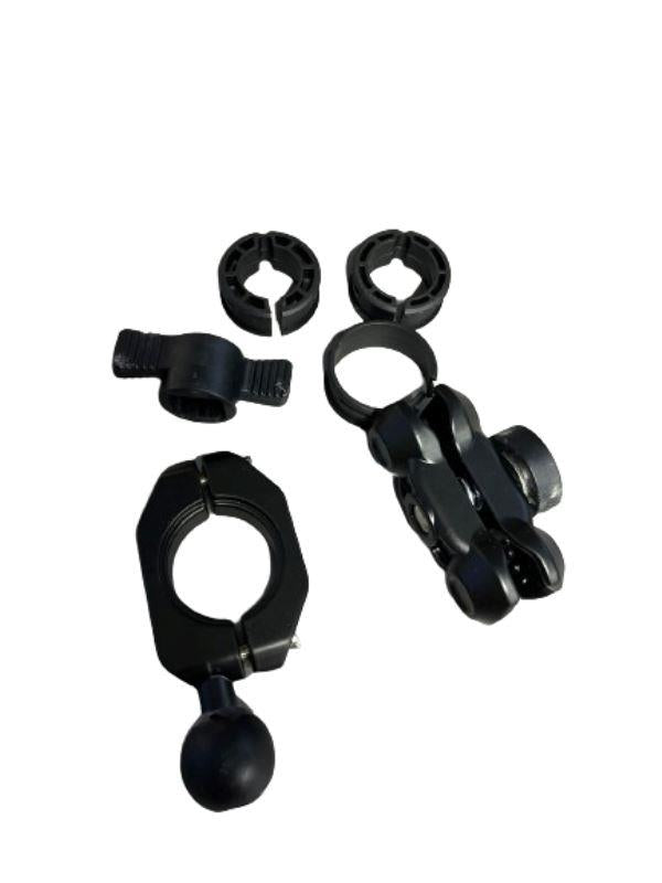 LGP Alpha Mount Handlebar Premium Mobile Holder Without Charger Ideal For Maps And Navigation ( Black )-LGP1140