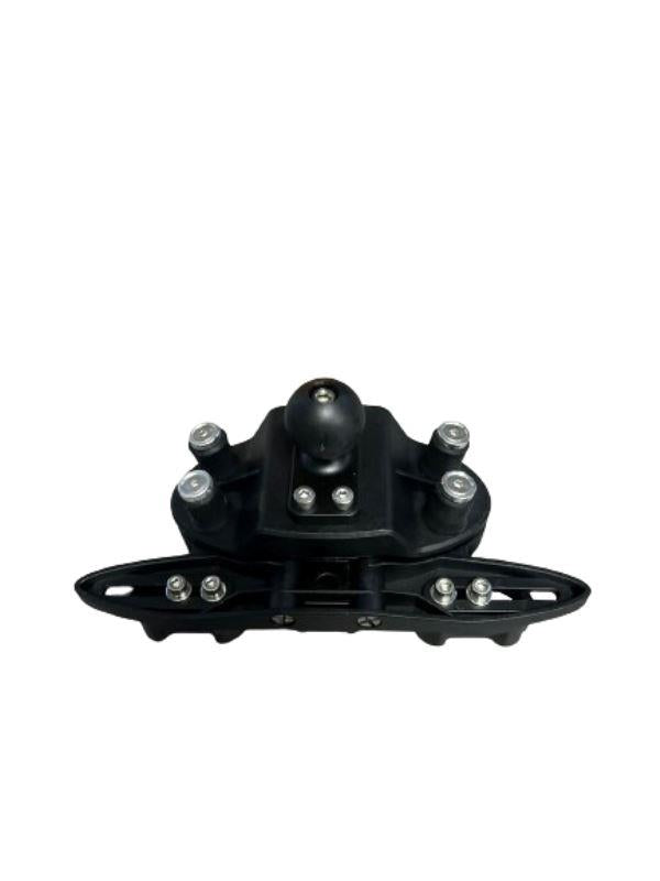 LGP Alpha Mount Handlebar Premium Mobile Holder Without Charger Ideal For Maps And Navigation ( Black )-LGP1140