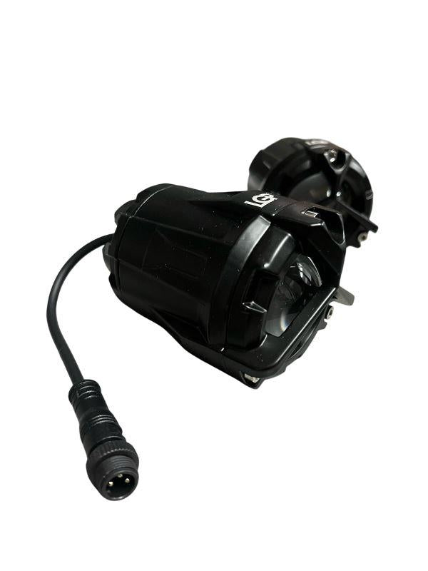 LGP Dk 350 Mercedes Ultra Wide Driving Fog Lights White/yellow With Wiring Harness And Wireless Button Switch 60w-LGP11350 LGP