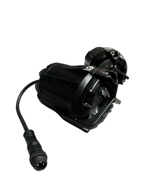 LGP Dk 350 Mercedes Ultra Wide Driving Fog Lights White/yellow With Wiring Harness And Wireless Button Switch 60w-LGP11350 LGP