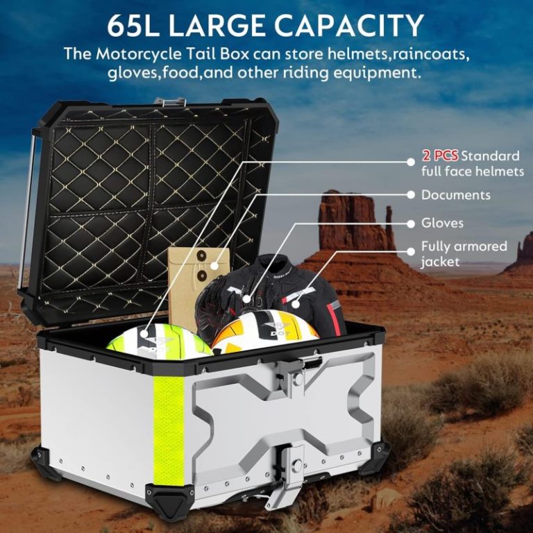 LGP Heavyduty Top Box 65L X type Premium Aluminium – Universal LGP