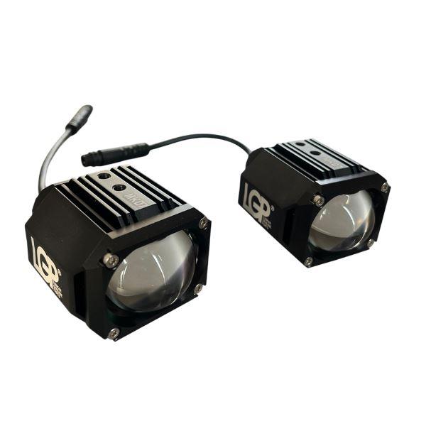 LGP Mk07 Spotlight Ip67 Waterproof Auxiliary Lights With Harness Compatible For All Motorcycles And Cars-LGP11125 LGP