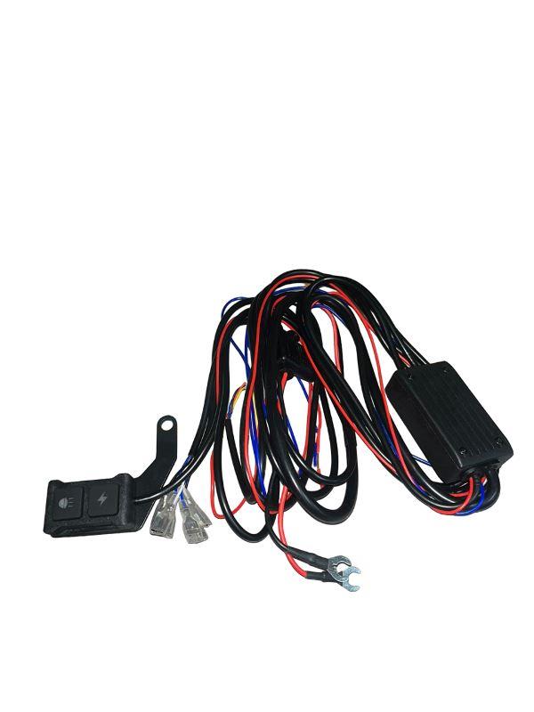 LGP Premium Wire Harness Dual Colour – With Dual Switch/Relay/Fuse/Flasher-AUX11204 LGP