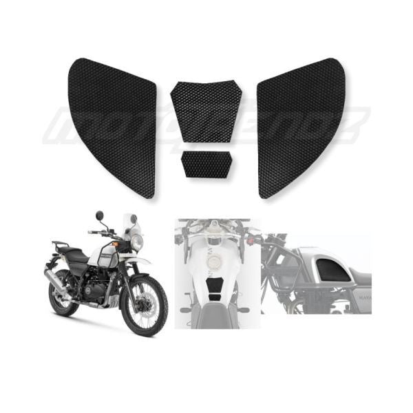 Mototrendz-Traction Pads / Tank Grip for Royal Enfield Himalayan/Scram 411-TGTSRE006 Mototrendz