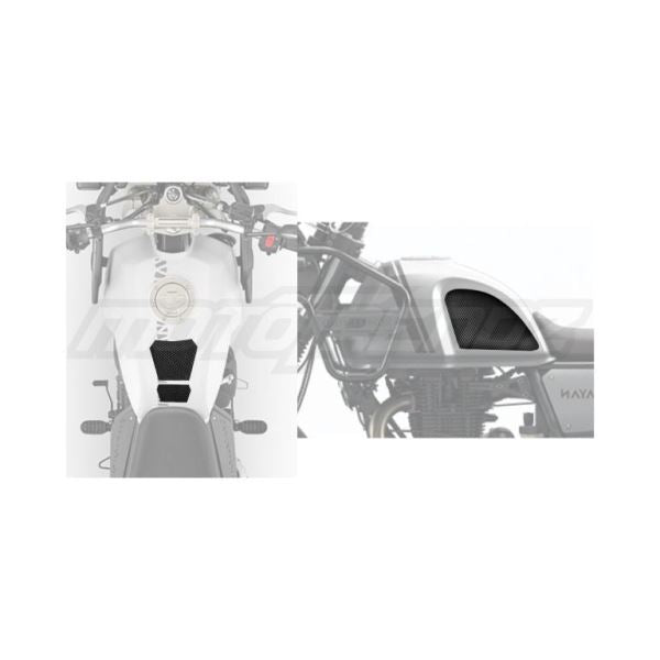 Mototrendz-Traction Pads / Tank Grip for Royal Enfield Himalayan/Scram 411-TGTSRE006 Mototrendz