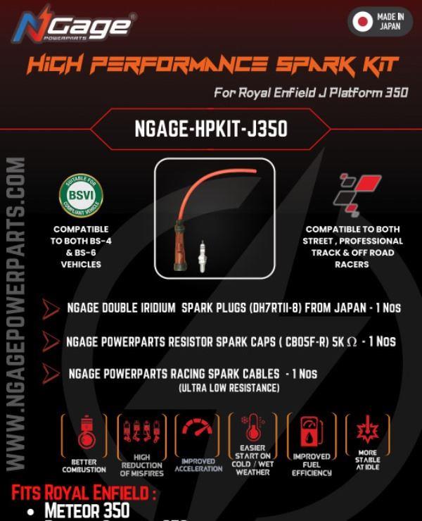 N-Gage Powerparts Spark Kit for Royal Enfield Himalayan 410 N-Gage Powerparts