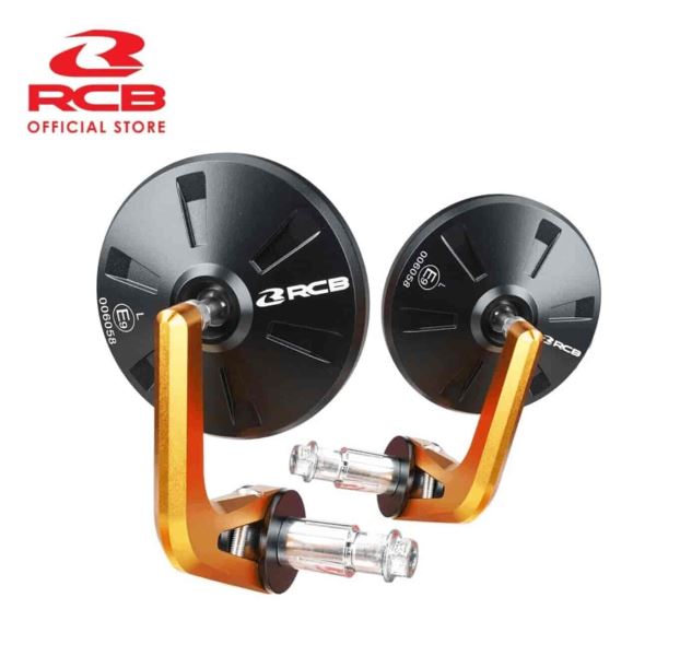 RCB-S6 Alloy Side Mirror Bar-End-01MR007 (Gold) RCB