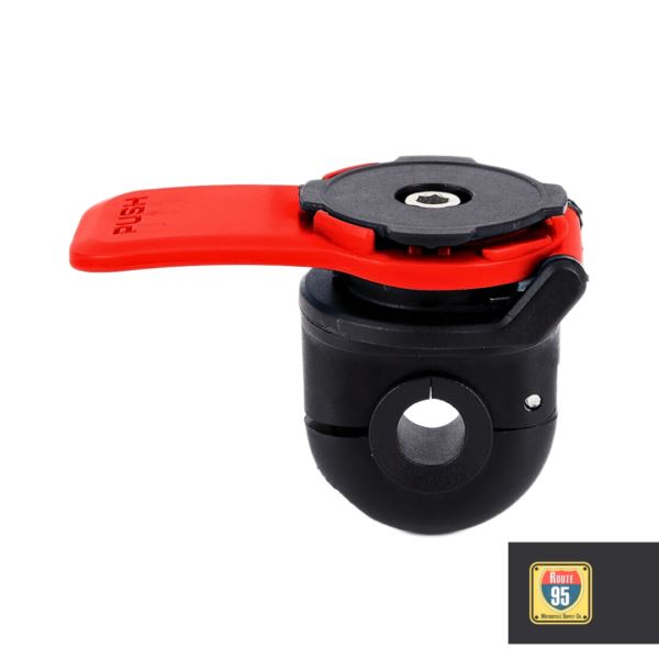 Route 95-360 Degree Mirror Stem Mount & Universal Adapter For Twist & Go Phone Mount Route95