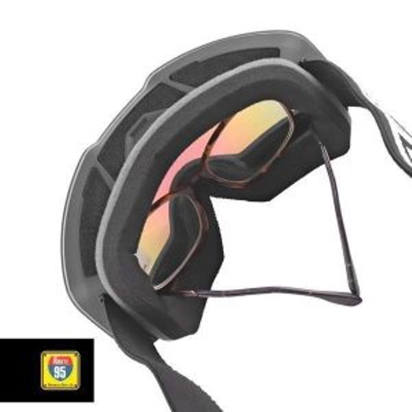 Route95-GUB Rally Pro Goggles (Matte Black Green Lens) Route95