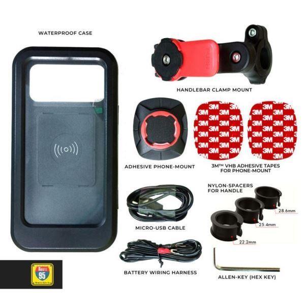 Route95-Twist & Go Handle Bar Phone Mount Route95