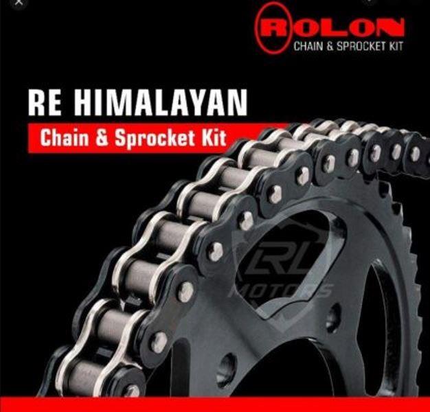 Royal Enfield Himalayan Rolon Chain & Sprocket Kit OR251 Rolon Chain Sprockets