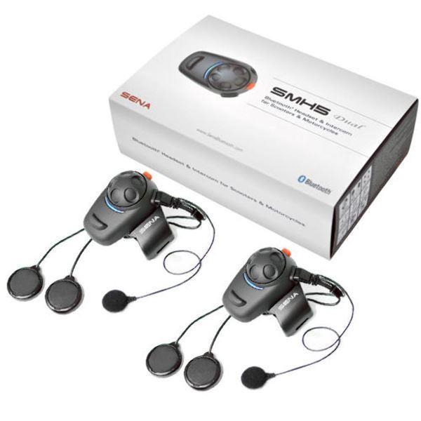 Sena SMH5-10D Bluetooth® Communication System – Dual Pack Sena