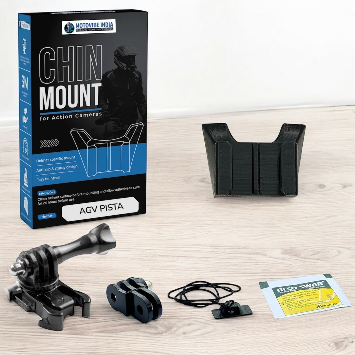 AGV Pista GP R-RR / AGV Corsa R Helmet Chin Mount by Motovibe Motovibe