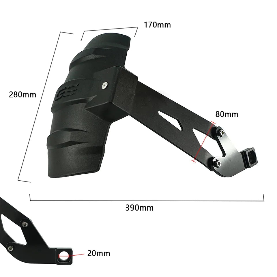 BMW G310 GS Rear Tyre Fender - Premium - Type 1 Imported