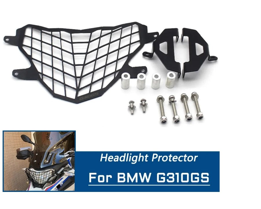 BMW 310 GS Headlight Grill - Black Imported