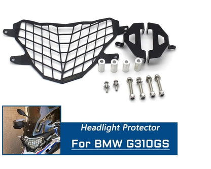 BMW 310 GS Headlight Grill - Black Imported