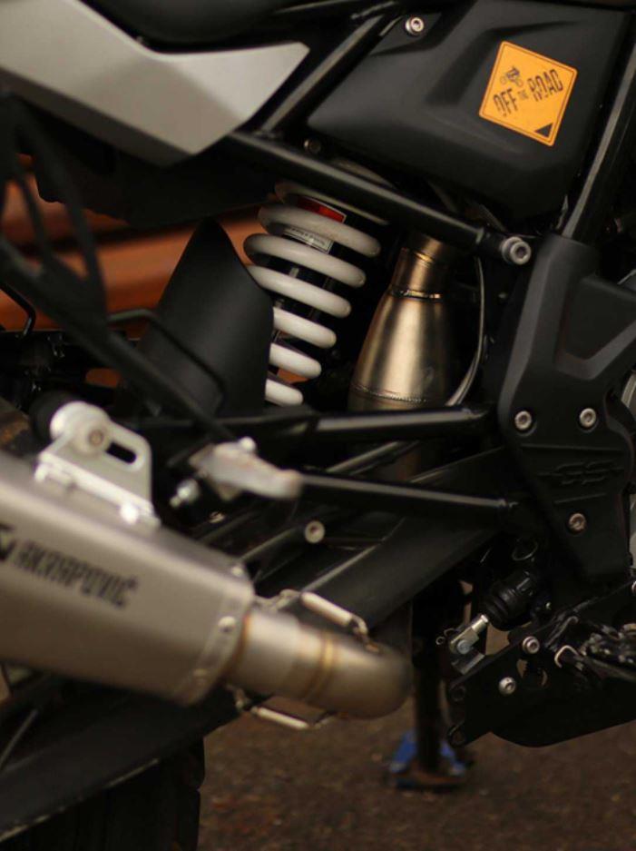 BMW G310 GS & G310 R Bend Pipe Imported