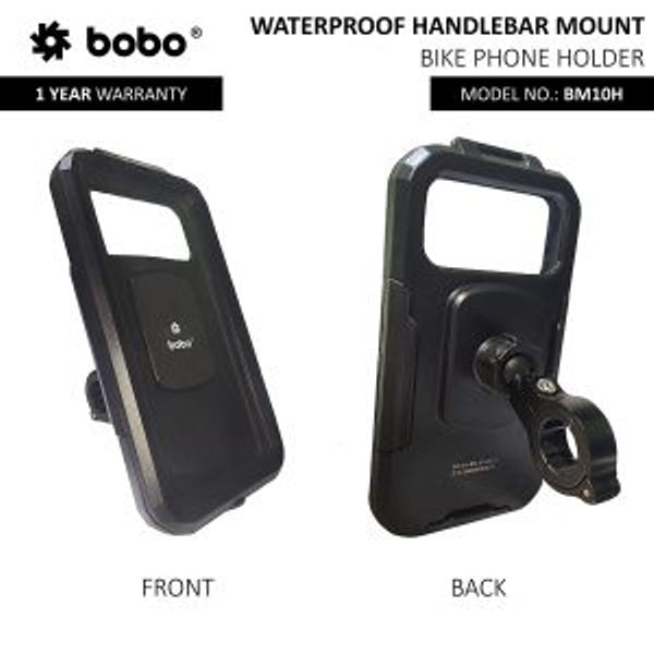 BOBO-BM10H Fully Waterproof Phone Holder Motorcycle Mobile Mount BOBO GEARS