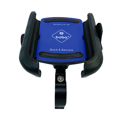 BOBO-BM14 Quick Release Enhanced BM4 Bike / Cycle Phone Holder Motorcycle Mobile Mount (Blue)-BB-BM-014-001003 BOBO GEARS