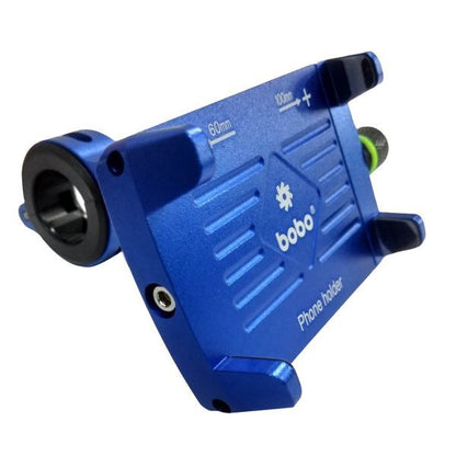 BOBO-BM3 Claw-Grip Aluminum Bike / Cycle Phone Holder Motorcycle Mobile Mount (Blue)-BB-BM-003-001003 BOBO GEARS