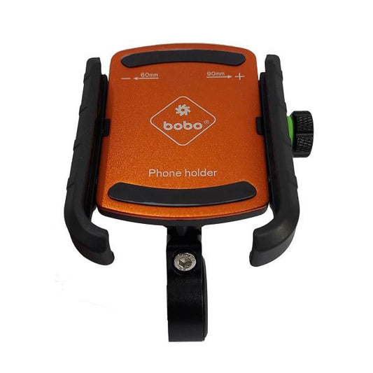 BOBO-BM4 Jaw-Grip Bike / Cycle Phone Holder Motorcycle Mobile Mount (Orange)-BB-BM-004-001005 BOBO GEARS