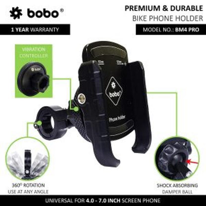 BOBO-BM4 PRO Jaw-Grip Mobile Holder BOBO GEARS