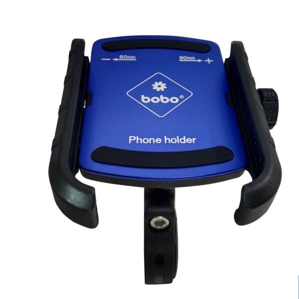 BOBO-BM4 Jaw-Grip Bike / Cycle Phone Holder Motorcycle Mobile Mount (Blue)-BB-BM-004-001003 BOBO GEARS