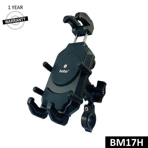 BOBO BM17H PRO Handlebar Anti-Vibration Bike / Cycle Phone Holder Motorcycle Mobile Mount – BB-BM-017-101001 BOBO GEARS