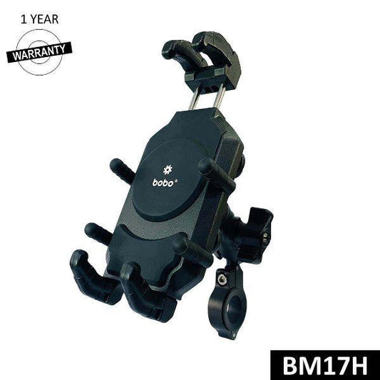 BOBO BM17H PRO Handlebar Anti-Vibration Bike / Cycle Phone Holder Motorcycle Mobile Mount – BB-BM-017-101001 BOBO GEARS