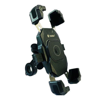 BOBO BM20 PRO PLUS Four Corners Secure Grip with PRO PLUS Vibration Damper Bike / Cycle Phone Holder Motorcycle Mobile Mount-BB-BM-020-021001 BOBO GEARS