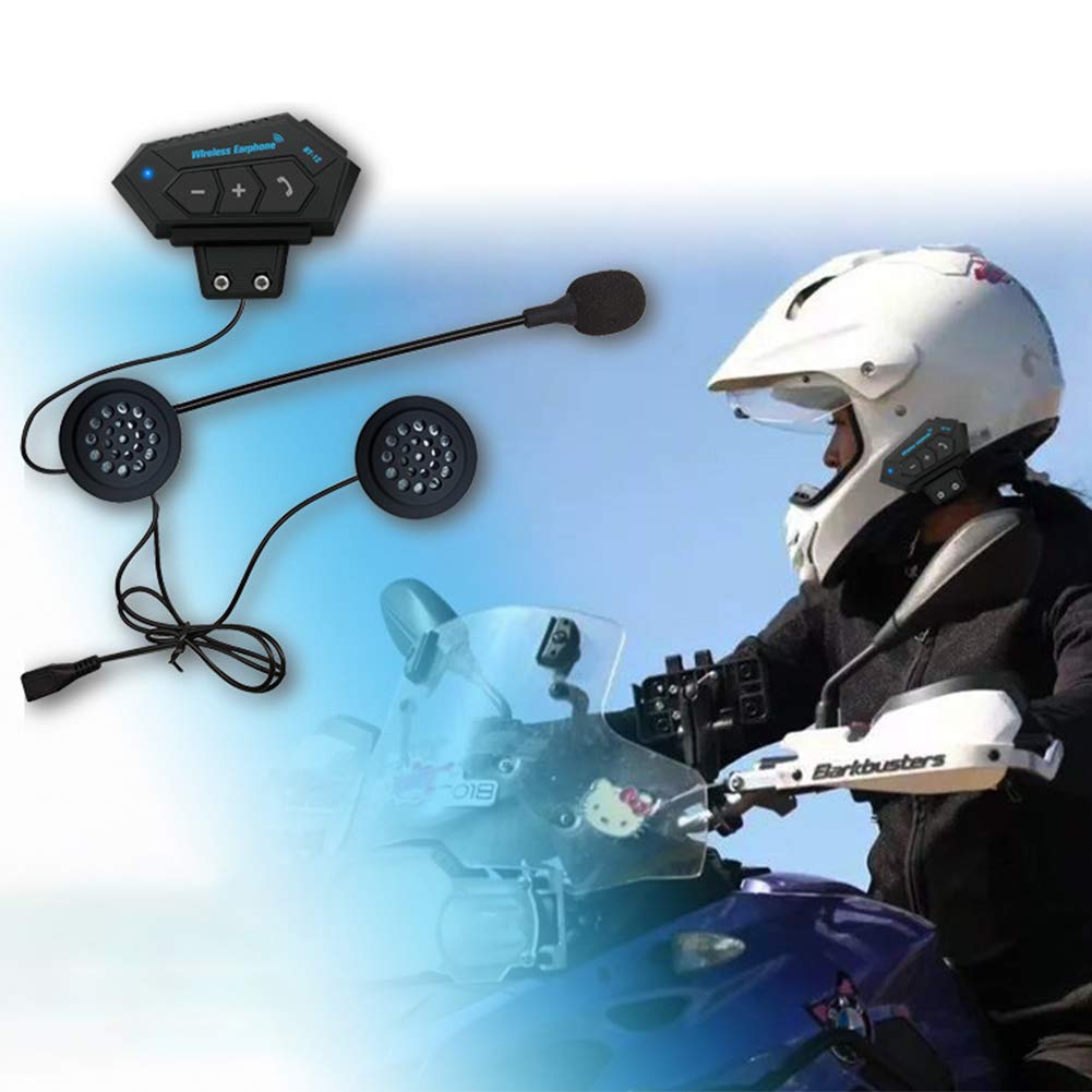 BT12 Helmet Bluetooth Headset Imported