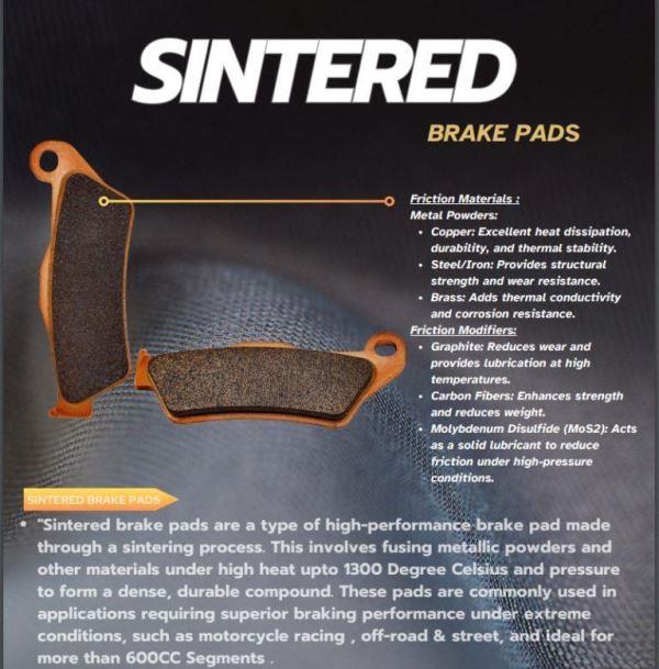 Ngage Sintered Brake Pad – HBS 164 N-Gage Powerparts