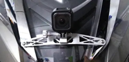 G310GS Camera Mount Bracket Holder for GOPRO Camera Driving Recorder Bracket - Silver Imported