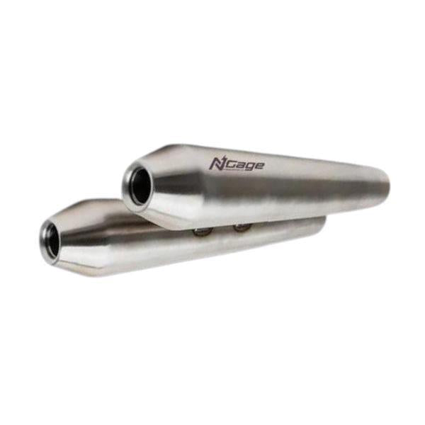 Ngage Roxor Powerflow Exhaust For Interceptor 650/ Gt 650 Chrome – Stainless Steel N-Gage Powerparts
