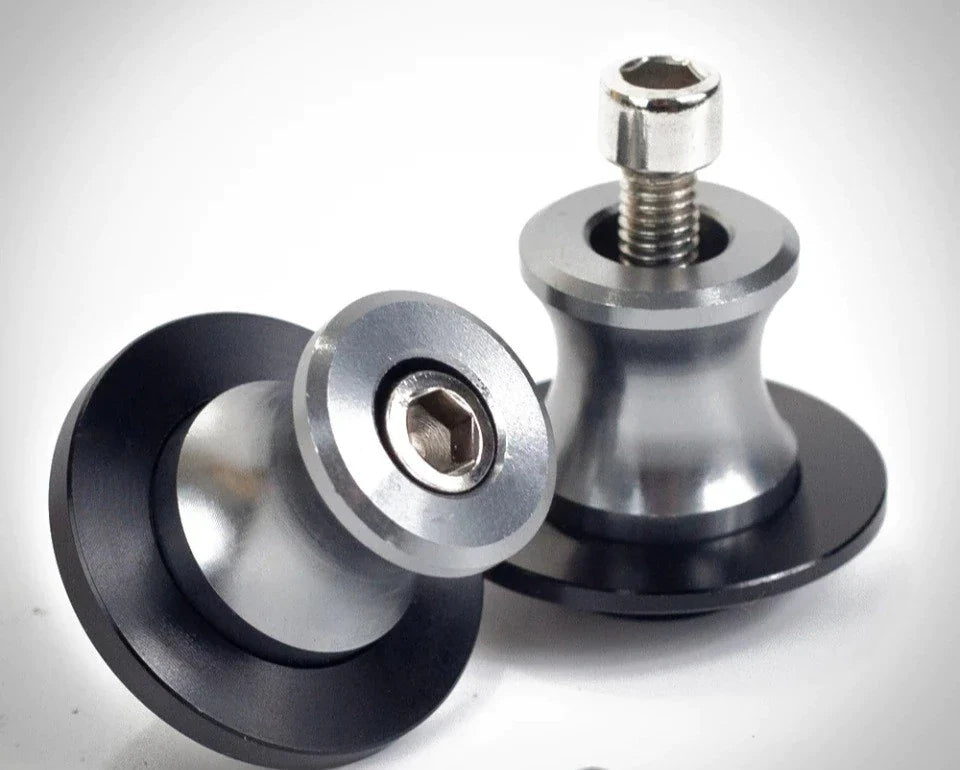 BMW G310GS & G310R Swingarm Spools Slider Motorcycle Stand Screw M8 - Silver Imported