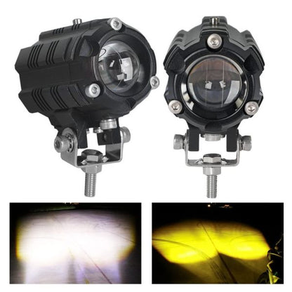 HJG 70W+70W Round Led Light with Wire harness and Lumen Controller HJG