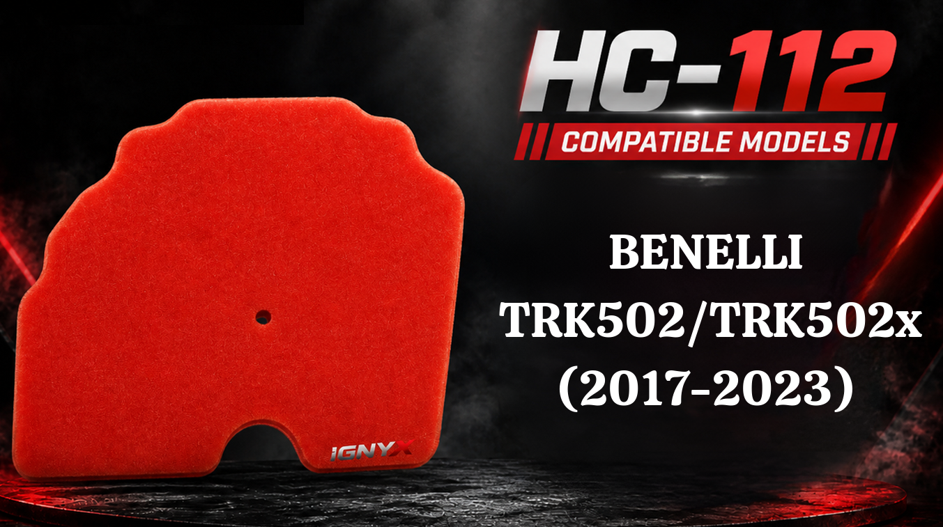 IGNYX Air Filter For Benelli TRK502 / TRK 502X 2017-2023 (HC 112) IGNYX