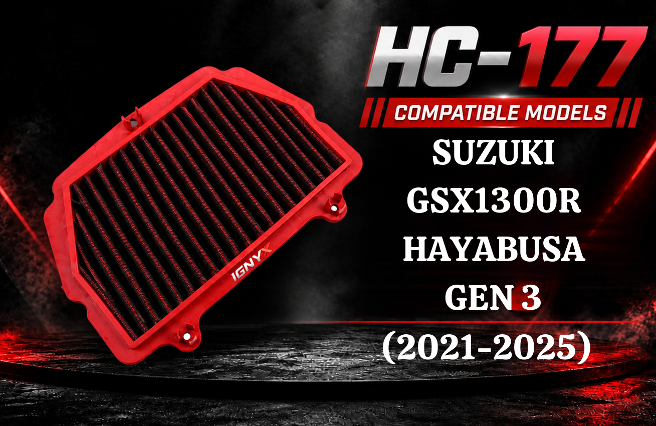 IGNYX Air Filter For Suzuki GSX1300R Hayabusa Gen 3 (2021–2025) - HC 177 IGNYX