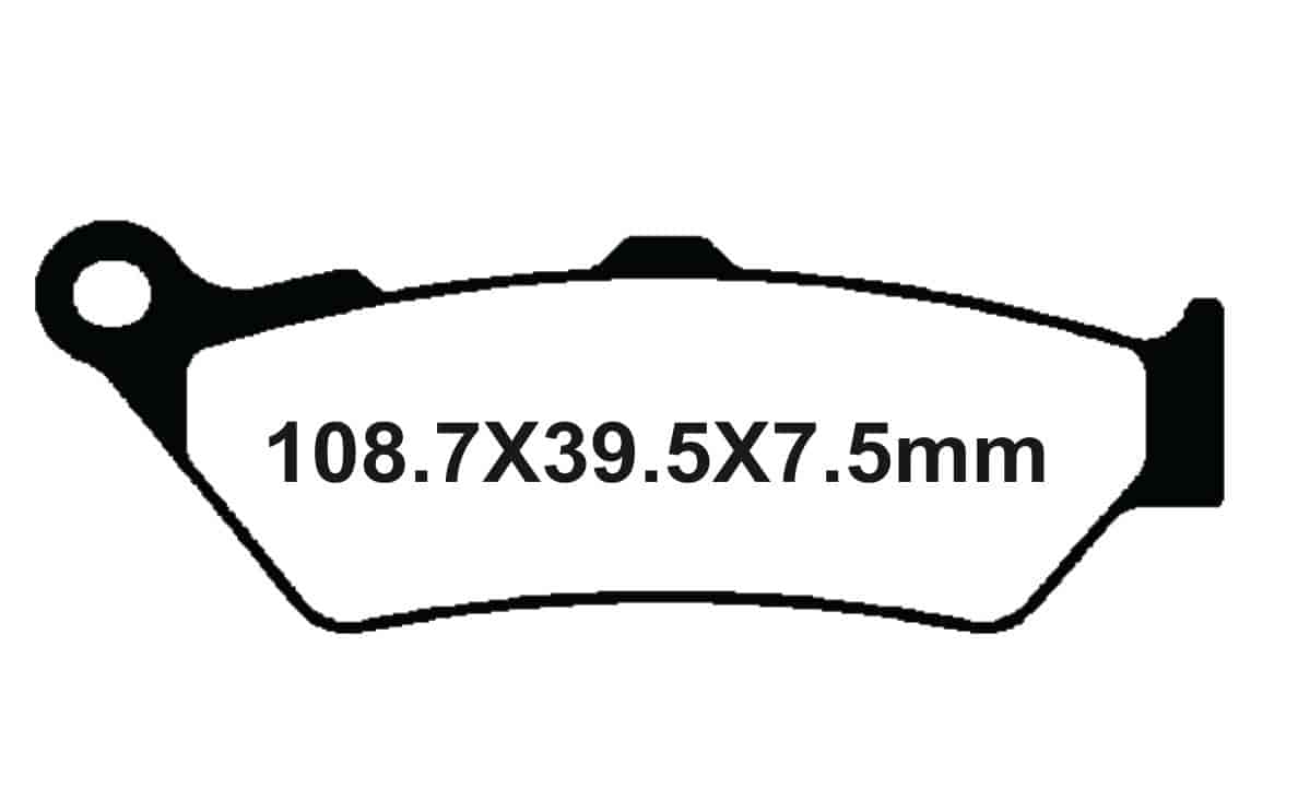 IGNYX Copper Sintered Front Brake Pads For BMW F850 GS - SNT-F126 IGNYX