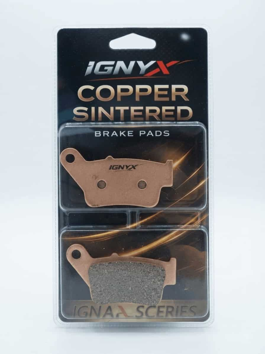 IGNYX Copper Sintered Rear Brake Pads For Bajaj Pulsar NS400Z (SNT-F327) IGNYX